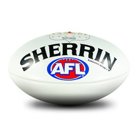 Sherrin 20cm Mini AFL Ball - White image