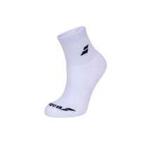 Babolat Quarter Socks 3 Pack - White image