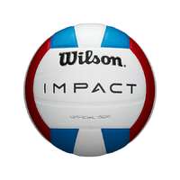 Wilson Impact Volleyball - Red/White/Blue image