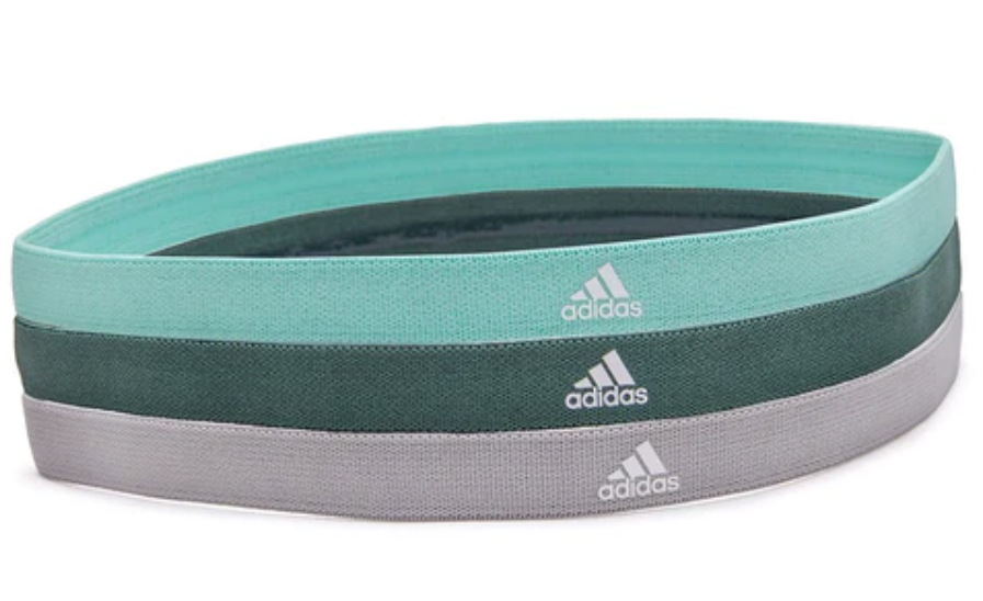Adidas Sports Hair Bands (3 Pack)