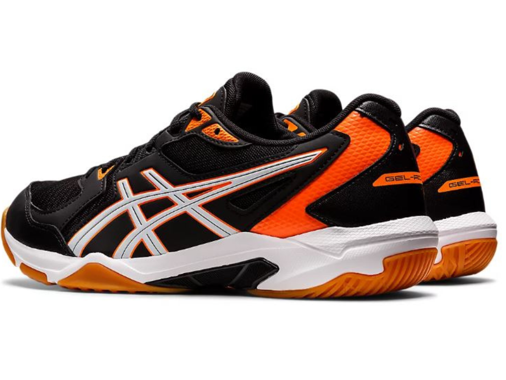 asics gel rocket 8 orange