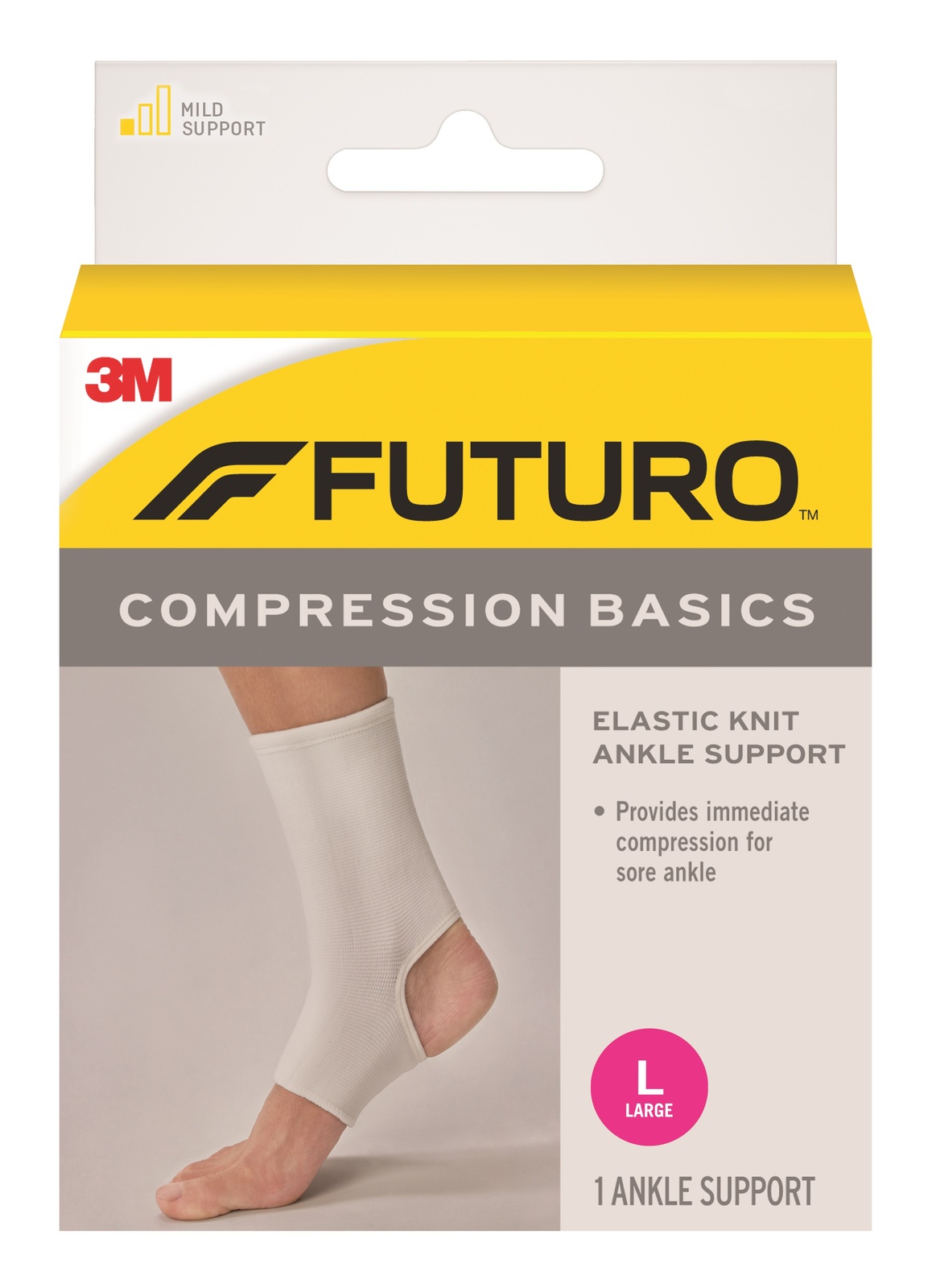 Futuro Compression Basics Elastic Knit Ankle Support