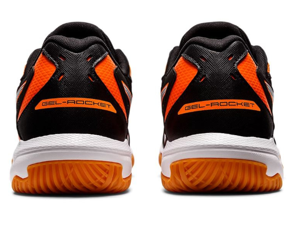 asics gel rocket 8 orange