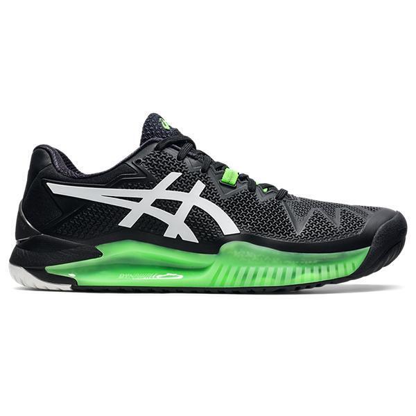 Asics Gel-Resolution 8 Clay Womens Tennis Shoes (White/Lapis Lazuli Blue) »  Strung Out