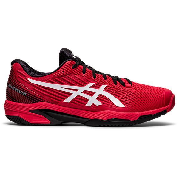 Asics Men's Solution Speed FF 2 Electric Red/White