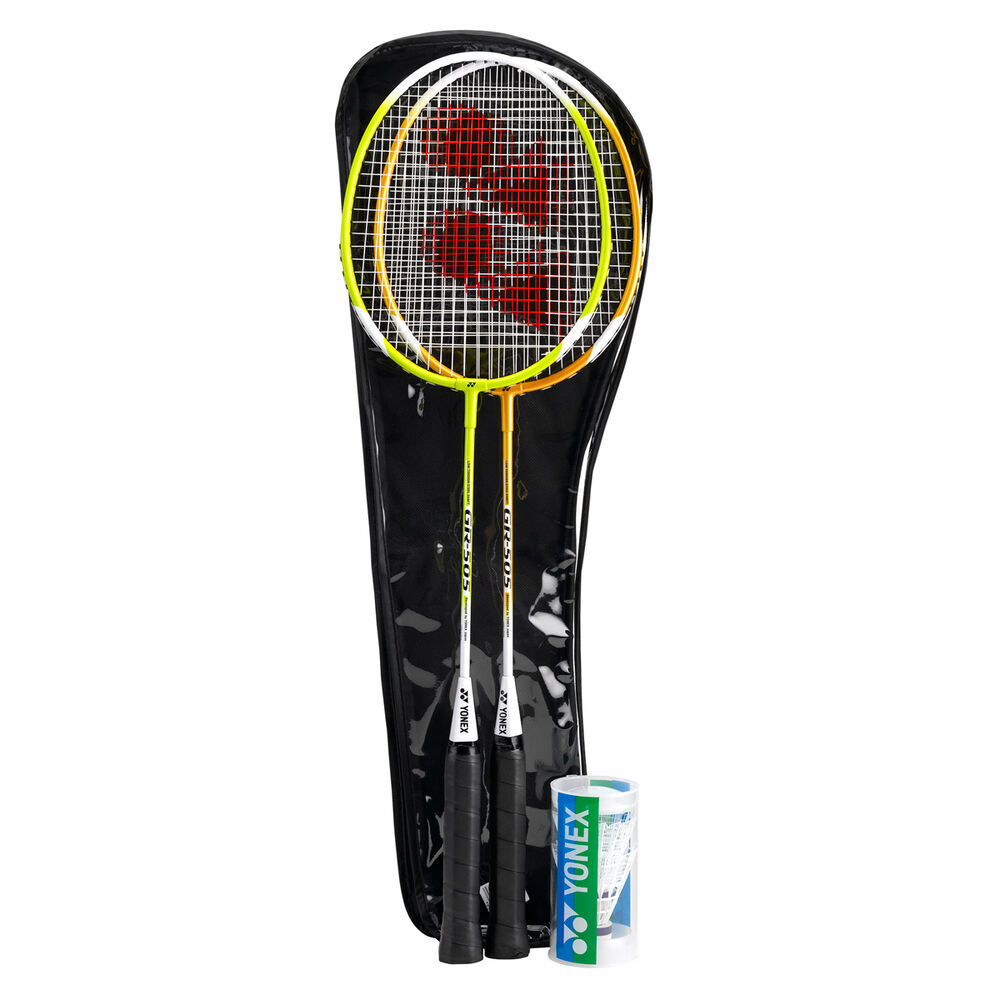 Yonex GR-505 2 Player Badminton Set (2 Racquets/Shuttles)