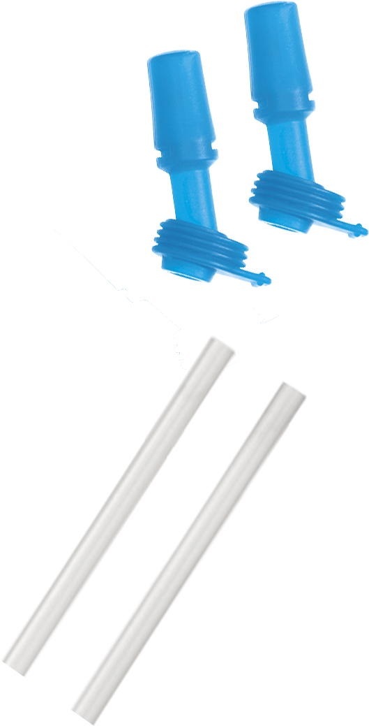 Camelbak Eddy Kids Bottle 2 Bite Valves/2 Straws - Blue
