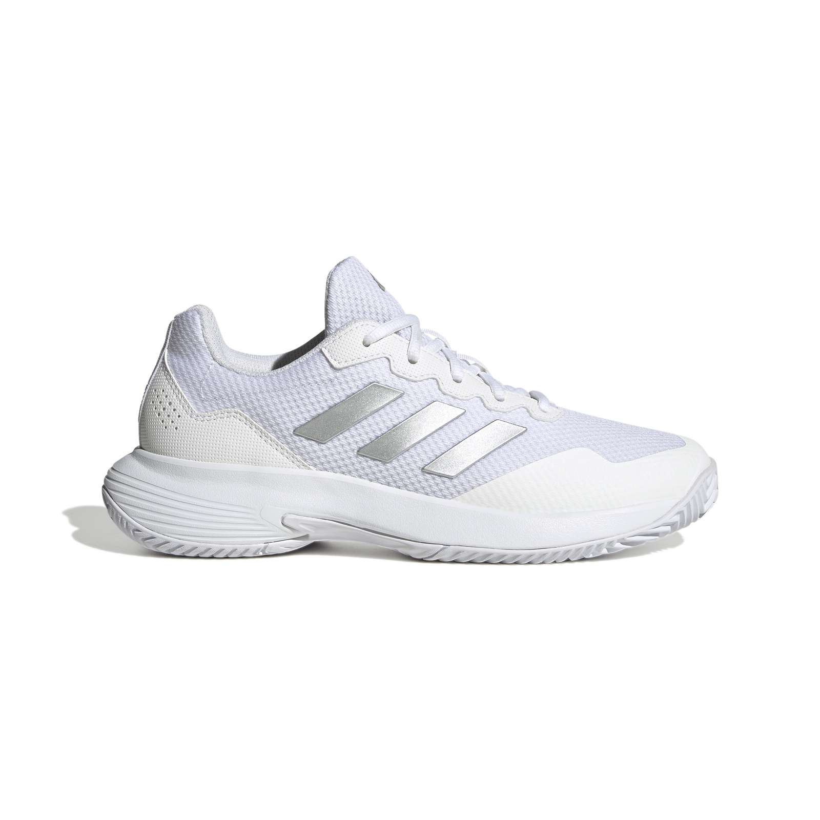 Adidas Womens Gamecourt 2 White Silver