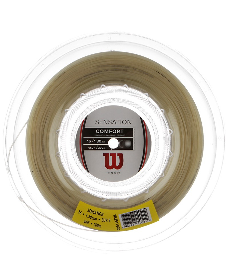 Wilson Sensation 1.30/16G 200m String Reel - Tennis Direct