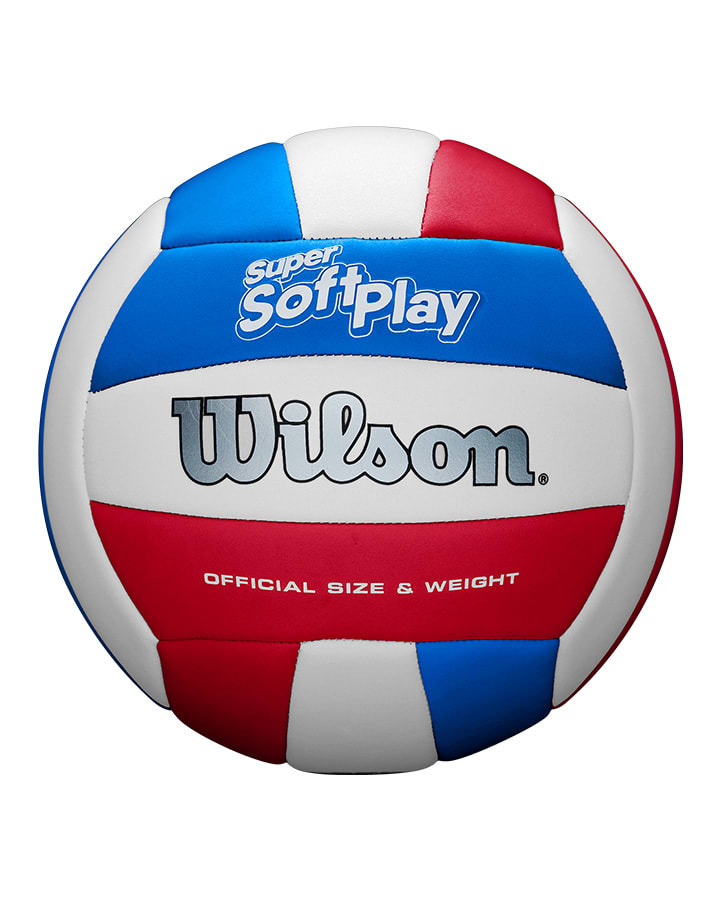 Wilson WTH4009ID Libero Volleyball-White/Blue/Red 