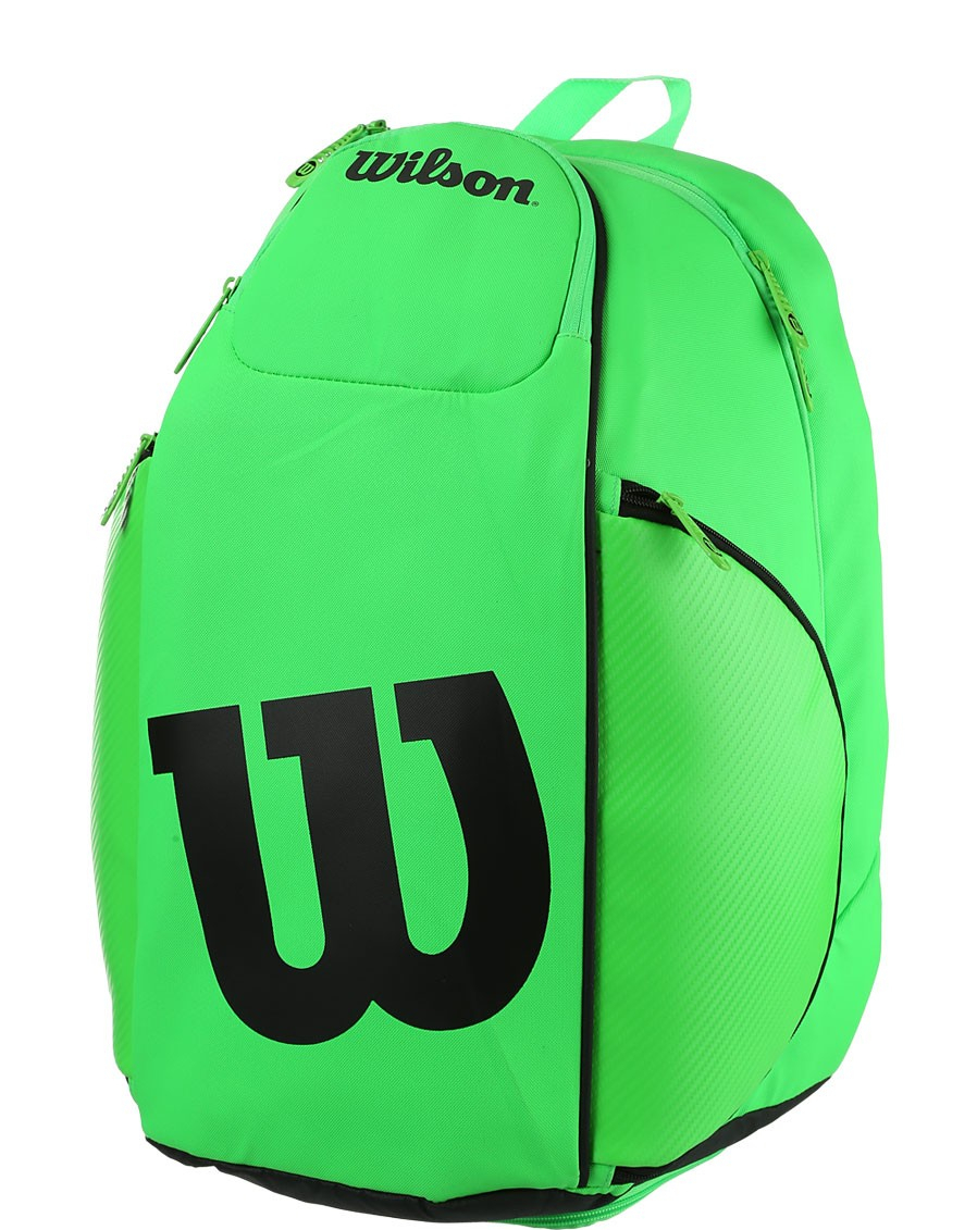 wilson tennis bag green