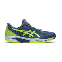 Asics Mens Solution Speed FF 2 HC - Steel Blue/Hazard Green image