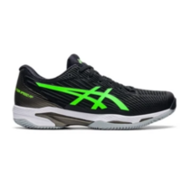 Asics Mens Speed Solution FF 2 Clay - Black/Green Gecko image