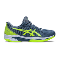 Asics Mens Solution Speed FF 2 Clay - Steel Blue/Hazard Green image