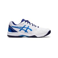 Asics Mens Gel Dedicate 7 - White/Electric Blue image