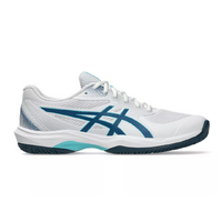 Asics Mens Game FF Pickleball Shoes - White/Mako Blue image