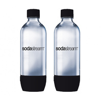 Soda Stream Carbonating Bottles 1L Black Set of 2 image