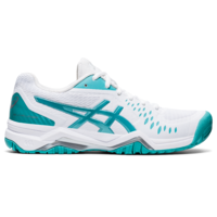 Asics Gel Challenger 12 White/Techno Cyan Women's Shoe image