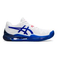 Asics Womens Gel Resolution 8 Clay - White/Blue image
