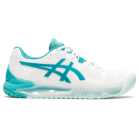 Asics Gel Resolution 8 White/Lagoon Women's Shoes image