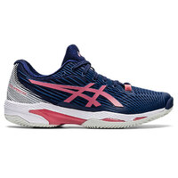 Asics Womens Solution Speed FF 2 Clay - Peacoat/Smokey Rose image