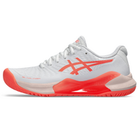 Asics Womens Gel Challenger 14 - White/Sun Coral image