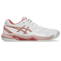 Asics Womens Gel Dedicate 8 (HC) - White/Rose Rouge image