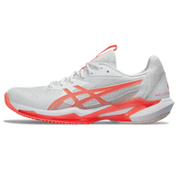 Asics Womens Solution Speed FF 3 - White/Sun Coral image
