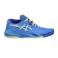 Asics Womens Gel Resolution X Clay - Blue Coast/Huddle Yellow image