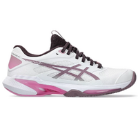 Asics Womens Solution Speed FF 4 (Clay) - White/Dusty Mauve image