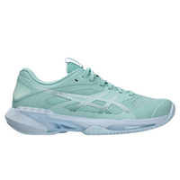 Asics Womens Solution Speed FF 4 (Clay) - Oasis Green/Light Blue image