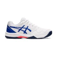 Asics Womens Gel Dedicate 7 - White/Lapis Lazuli Blue image