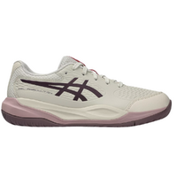 Asics Kids Gel Resolution X (GS) - Soft Oat/Dark Aubergine image