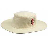 Gray Nicolls Cricket Wide Brim Sunhat - Off White image