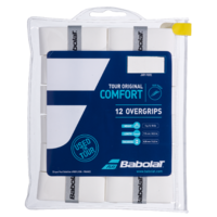 Babolat Tour Original Comfort Overgrips White 12pk image