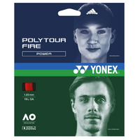 Yonex Poly Tour Fire 1.25/16L Red - 12m Set  image