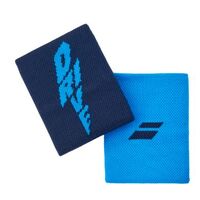 Babolat Logo Jumbo Wristbands - Drive Blue  image