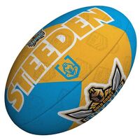 Steeden NRL Supporter Ball Titans 11 inch Mini Football image