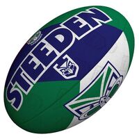 Steeden NRL Supporter Ball Warriors Size 5 image