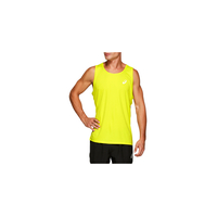 Asics Mens Singlet - Yellow  image