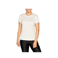 Asics Womens Silver Short Sleeve Top - Birch image