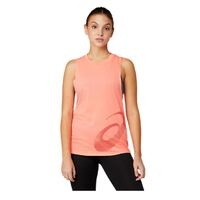 Asics Women's Core Train Graphic Tank - Blazing Coral image