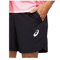 Asics Mens Match 7 Inch Shorts - Black image