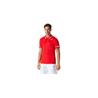 Asics Mens Court Polo Shirt - Classic Red image