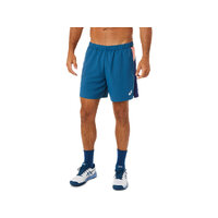 Asics Mens 7" Court Colour Block Shorts - Light Indigo image