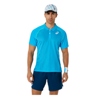 Asics Mens Match Actibreeze Polo - Digital Aqua image
