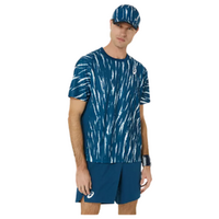 Asics Mens Game SS top - Mako Blue image