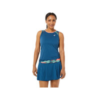 Asics Womens Court Graphic Tank - Light Indigo image