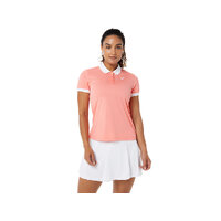 Asic's Women's Court Polo Shirt - Guava image