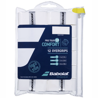 Babolat Pro Tour 2.0 Overgrip 12 Pack - White  image